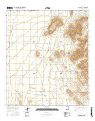 Sentinel Butte New Mexico Current topographic map, 1:24000 scale, 7.5 X 7.5 Minute, Year 2017