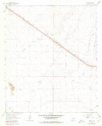 Separ New Mexico Historical topographic map, 1:24000 scale, 7.5 X 7.5 Minute, Year 1964