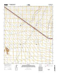 Separ New Mexico Historical topographic map, 1:24000 scale, 7.5 X 7.5 Minute, Year 2013