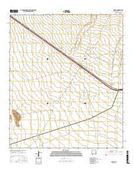 Separ New Mexico Current topographic map, 1:24000 scale, 7.5 X 7.5 Minute, Year 2017