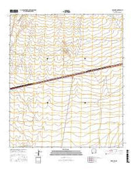 Separ NE New Mexico Current topographic map, 1:24000 scale, 7.5 X 7.5 Minute, Year 2017