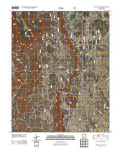 Servilleta Plaza New Mexico Historical topographic map, 1:24000 scale, 7.5 X 7.5 Minute, Year 2011