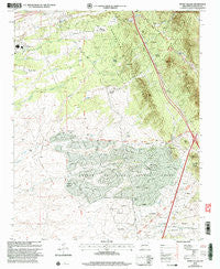 Seton Village New Mexico Historical topographic map, 1:24000 scale, 7.5 X 7.5 Minute, Year 2002
