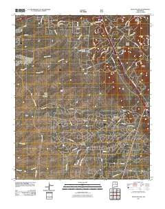 Seton Village New Mexico Historical topographic map, 1:24000 scale, 7.5 X 7.5 Minute, Year 2011
