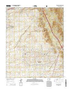 Seton Village New Mexico Historical topographic map, 1:24000 scale, 7.5 X 7.5 Minute, Year 2013