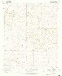Seven Lakes New Mexico Historical topographic map, 1:24000 scale, 7.5 X 7.5 Minute, Year 1970