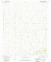 Seven Lakes SE New Mexico Historical topographic map, 1:24000 scale, 7.5 X 7.5 Minute, Year 1970