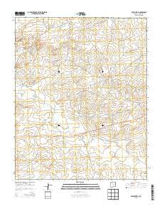 Seven Lakes New Mexico Historical topographic map, 1:24000 scale, 7.5 X 7.5 Minute, Year 2013