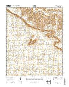 Seven Lakes NE New Mexico Historical topographic map, 1:24000 scale, 7.5 X 7.5 Minute, Year 2013