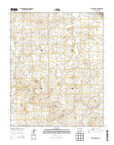 Seven Lakes NW New Mexico Historical topographic map, 1:24000 scale, 7.5 X 7.5 Minute, Year 2013