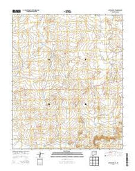 Seven Lakes SE New Mexico Historical topographic map, 1:24000 scale, 7.5 X 7.5 Minute, Year 2013