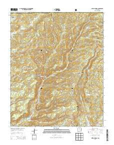 Seven Springs New Mexico Historical topographic map, 1:24000 scale, 7.5 X 7.5 Minute, Year 2013