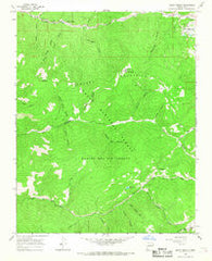 Shady Brook New Mexico Historical topographic map, 1:24000 scale, 7.5 X 7.5 Minute, Year 1965