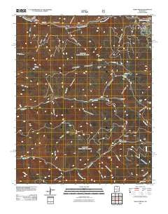Shady Brook New Mexico Historical topographic map, 1:24000 scale, 7.5 X 7.5 Minute, Year 2011
