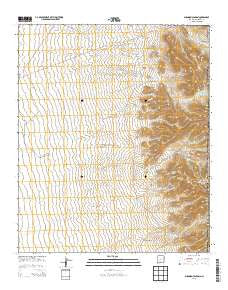 Shannon Canyon New Mexico Historical topographic map, 1:24000 scale, 7.5 X 7.5 Minute, Year 2013