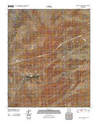 Shannon Canyon NW New Mexico Historical topographic map, 1:24000 scale, 7.5 X 7.5 Minute, Year 2010