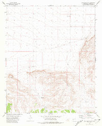 Shaw Mountain New Mexico Historical topographic map, 1:24000 scale, 7.5 X 7.5 Minute, Year 1981