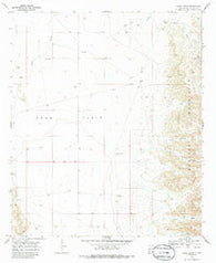 Sheep Draw New Mexico Historical topographic map, 1:24000 scale, 7.5 X 7.5 Minute, Year 1969