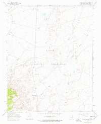 Sheep Springs New Mexico Historical topographic map, 1:24000 scale, 7.5 X 7.5 Minute, Year 1966