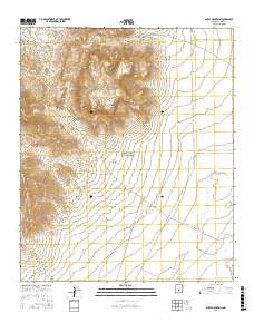 Sheep Mountain New Mexico Current topographic map, 1:24000 scale, 7.5 X 7.5 Minute, Year 2017