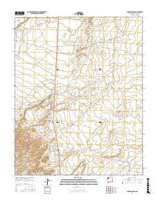 Sheep Springs New Mexico Current topographic map, 1:24000 scale, 7.5 X 7.5 Minute, Year 2017