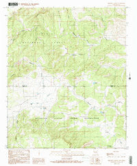 Sheeppen Canyon New Mexico Historical topographic map, 1:24000 scale, 7.5 X 7.5 Minute, Year 1989