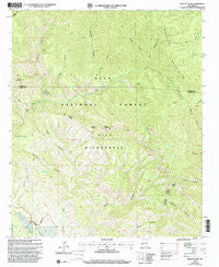 Shelley Peak New Mexico Historical topographic map, 1:24000 scale, 7.5 X 7.5 Minute, Year 1999