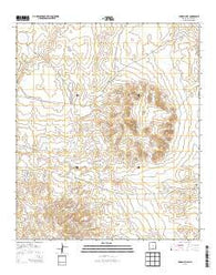 Shiloh Hills New Mexico Historical topographic map, 1:24000 scale, 7.5 X 7.5 Minute, Year 2013