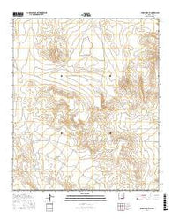 Shiloh Hills SE New Mexico Current topographic map, 1:24000 scale, 7.5 X 7.5 Minute, Year 2017