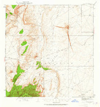 Ship Rock New Mexico Historical topographic map, 1:62500 scale, 15 X 15 Minute, Year 1934