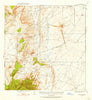 Ship Rock New Mexico Historical topographic map, 1:62500 scale, 15 X 15 Minute, Year 1934