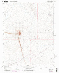 Ship Rock New Mexico Historical topographic map, 1:24000 scale, 7.5 X 7.5 Minute, Year 1966