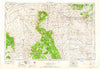 Shiprock New Mexico Historical topographic map, 1:250000 scale, 1 X 2 Degree, Year 1954