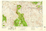 Shiprock New Mexico Historical topographic map, 1:250000 scale, 1 X 2 Degree, Year 1959