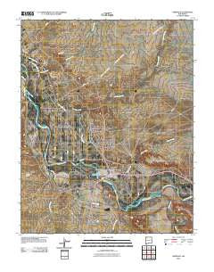 Shiprock New Mexico Historical topographic map, 1:24000 scale, 7.5 X 7.5 Minute, Year 2010