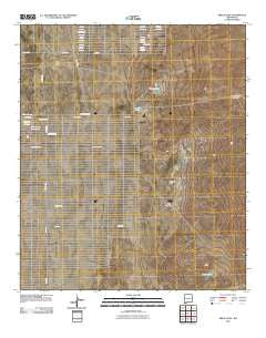Sibley Hole New Mexico Historical topographic map, 1:24000 scale, 7.5 X 7.5 Minute, Year 2010