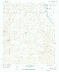 Sierra Alta New Mexico Historical topographic map, 1:24000 scale, 7.5 X 7.5 Minute, Year 1959