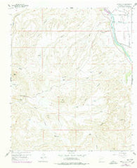 Sierra Alta New Mexico Historical topographic map, 1:24000 scale, 7.5 X 7.5 Minute, Year 1959