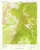 Sierra Blanca Peak New Mexico Historical topographic map, 1:62500 scale, 15 X 15 Minute, Year 1950