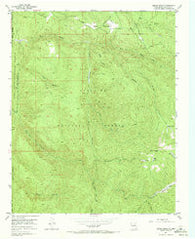 Sierra Mosca New Mexico Historical topographic map, 1:24000 scale, 7.5 X 7.5 Minute, Year 1953