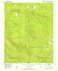 Sierra Mosca New Mexico Historical topographic map, 1:24000 scale, 7.5 X 7.5 Minute, Year 1953