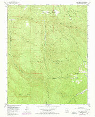 Sierra Mosca New Mexico Historical topographic map, 1:24000 scale, 7.5 X 7.5 Minute, Year 1953