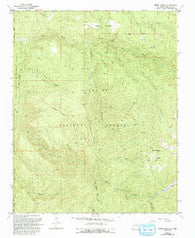 Sierra Mosca New Mexico Historical topographic map, 1:24000 scale, 7.5 X 7.5 Minute, Year 1953