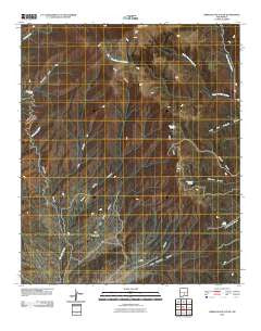 Sierra Blanca Peak New Mexico Historical topographic map, 1:24000 scale, 7.5 X 7.5 Minute, Year 2010