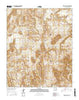 Sierra De La Cruz New Mexico Current topographic map, 1:24000 scale, 7.5 X 7.5 Minute, Year 2017