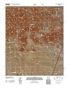 Sierra Fijardo New Mexico Historical topographic map, 1:24000 scale, 7.5 X 7.5 Minute, Year 2011