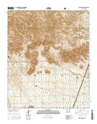 Sierra Fijardo New Mexico Current topographic map, 1:24000 scale, 7.5 X 7.5 Minute, Year 2017