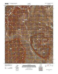 Sierra Larga North New Mexico Historical topographic map, 1:24000 scale, 7.5 X 7.5 Minute, Year 2010
