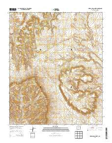 Sierra Larga North New Mexico Historical topographic map, 1:24000 scale, 7.5 X 7.5 Minute, Year 2013