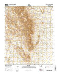 Sierra Larga South New Mexico Current topographic map, 1:24000 scale, 7.5 X 7.5 Minute, Year 2017